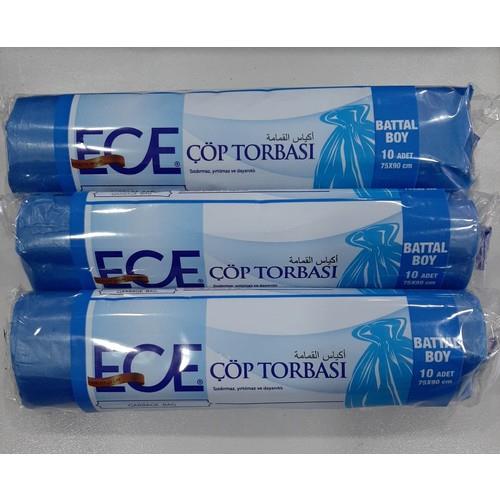 Ece Battal Boy Çöp Torbası 75 x 90 cm - 3 Rulo