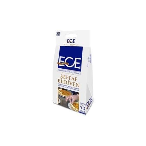 Ece Şeffaf Eldiven 50'li