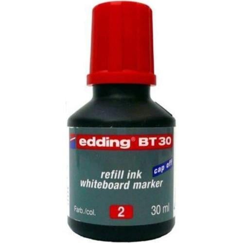 Edding Kırmızı Tahta Kalem Mürekkebi 30ML