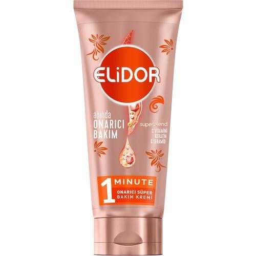 Elidor 1 Minute Onarıcı Süper Saç Bakım Kremi Anında Onarıcı Bakım 170 ml