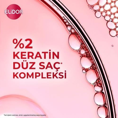 Elidor Saç Bakım Şampuanı Brezilya Keratin Terapisi Hidrolize Keratin Marula Yağı E Vitamini 400 ml