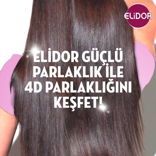 Elidor Superblend Saç Bakım Şampuanı Güçlü ve Parlak E Vitamini Makademya Yağı  325 ML