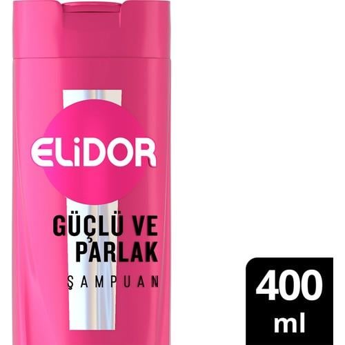 Elidor Superblend Saç Bakım Şampuanı Güçlü ve Parlak E Vitamini Makademya Yağı Kolajen 400 ml