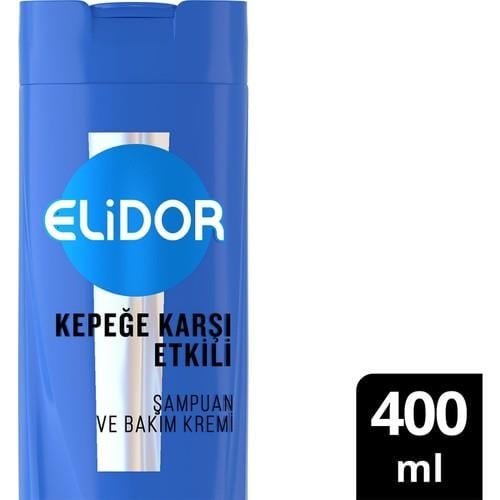 Elidor Superblend Şampuan ve Bakım Kremi Kepeğe Karşı Etkili 2si 1 Arada B3 Vitamini Çay Ağacı Yağı Aloe Vera 400 ml