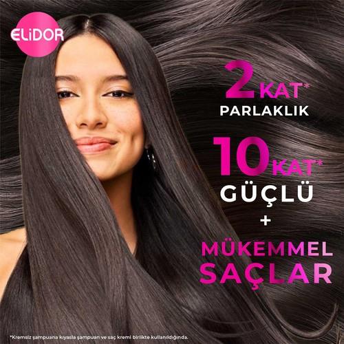 Elidor Superblend Serum Saç Bakım Kremi Güçlü ve Parlak E Vitamini Makademya Yağı & Keratin 350 ml