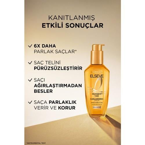 Elseve LOréal Paris Mucizevi Yağ Canlandırıcı Bakım Yağı 100ml
