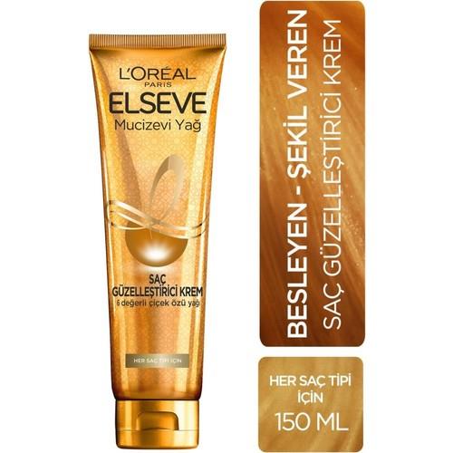 Elseve Mucizevi Yağ Saç Güzelleştirici Krem 150 ml
