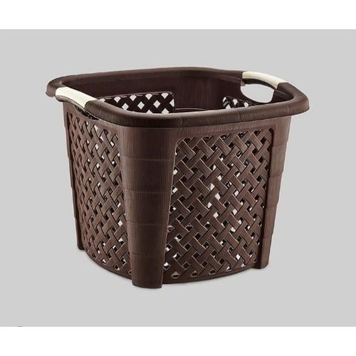 Erkoç Plastik Erkoçerk E-295 Çamaşır Sepeti Kare Rattan