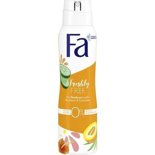Fa Freshly Free Kadın Deosprey Salatalık ve Kavun Ferahlığı 150 ml 48 Saat Koruma