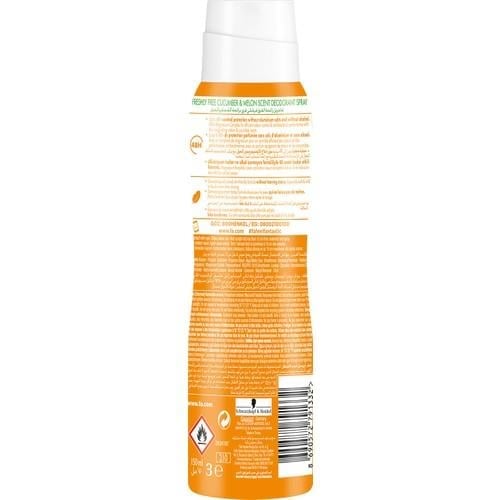 Fa Freshly Free Kadın Deosprey Salatalık ve Kavun Ferahlığı 150 ml 48 Saat Koruma
