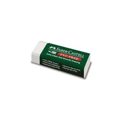 Faber-Castell PVC İçermeyen Beyaz Silgi 7085/20 Temiz ve Pürüzsüz Silme Özelliği ile 1 Adet