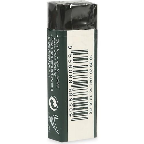 Faber-Castell Siyah Yumuşak Dokulu, PVC İçermeyen Dayanıklı Silgi – 1 Adet, Konforlu ve Temiz Silme