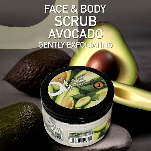 Face Body Scrub Gel Avocado 300 ml