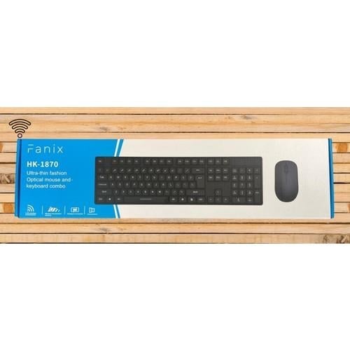 Fanix Kablosuz Klavye Mouse Takım HK1870