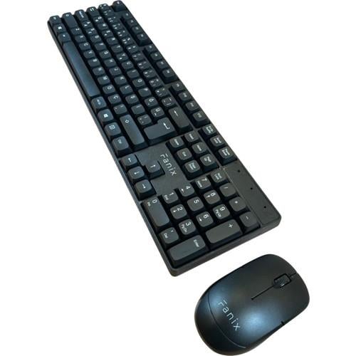 Fanix Kablosuz Klavye Mouse Takım HK1870