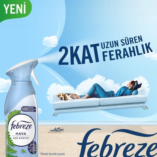 Febreze Hava Ferahlatıcı Sprey Oda Kokusu Dağ Esintisi 185 ml