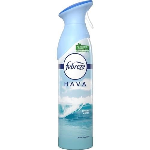 Febreze Oda Kokusu Okyanus Esintisi 300 ml Manuel Sprey ile Tazelik Sağlar