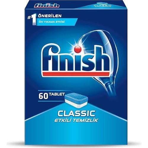 Finish Classic Bulaşık Makinesi Tablet Deterjanı 60'li