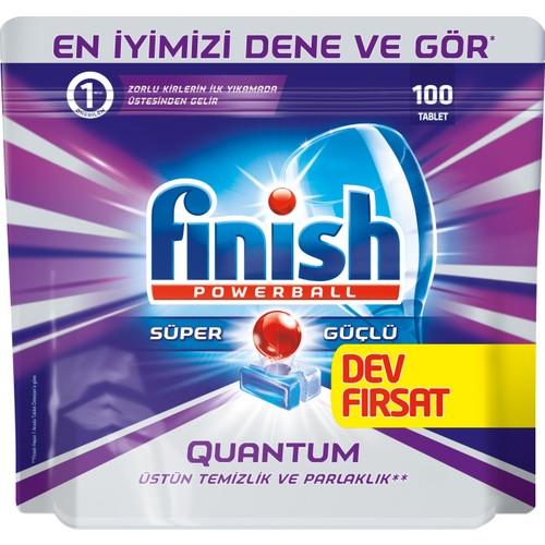 Finish Quantum 100 Tablet Bulaşık Makinesi Deterjanı
