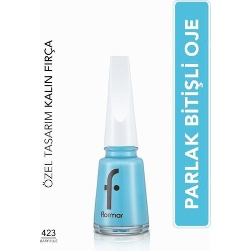 Flormar Nail Enamel Oje (423 Baby Blue)