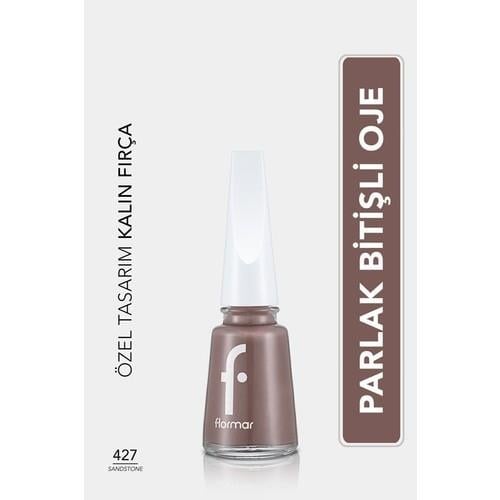 Flormar Oje 427 Sandstone 11 ml Kalıcılığı Artırılmış Özel Formül Tırnaklar İçin