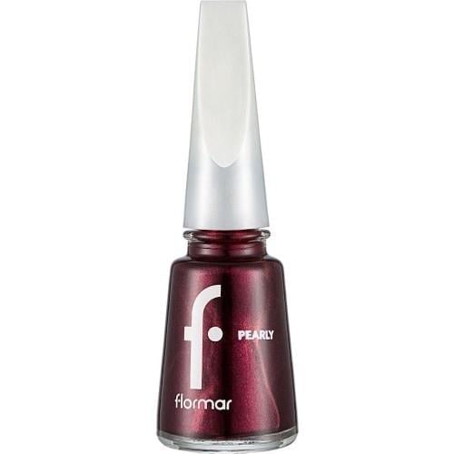 Flormar Sedefli Parlak Oje (Bordo) - Pearly Nail Enamel - PL068 Velvet Bordeaux - 8682536035279