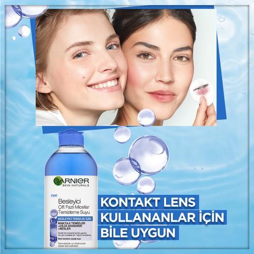 Garnier Besleyici Çift Fazlı Micellar Makyaj Temizleme Suyu 400ML