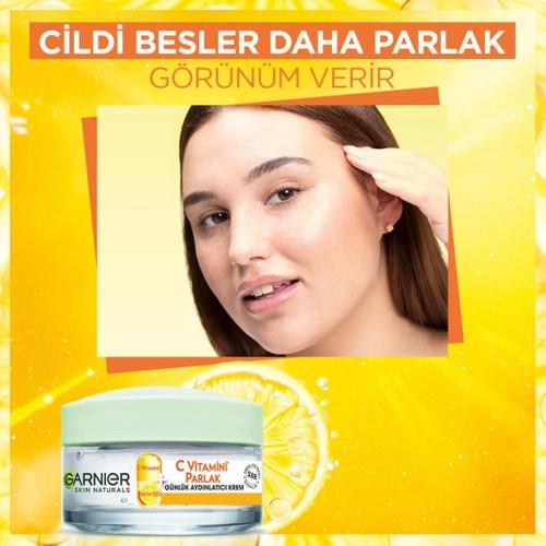 Garnier C Vitamini Parlak Günlük Aydınlatıcı Nemlendirici Krem 50ML