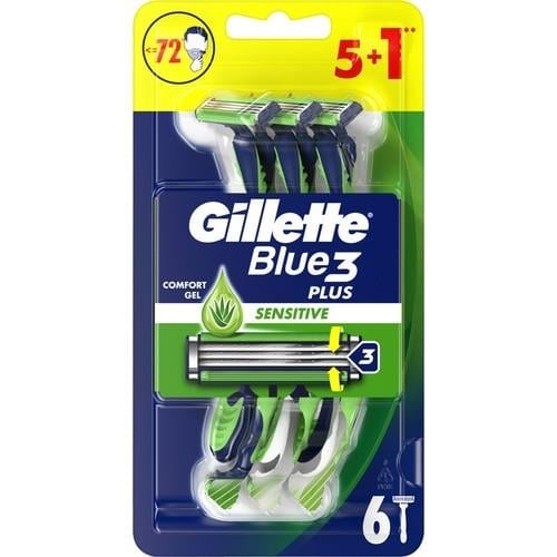 Gillette Blue 3 Plus Kullan At Erkek Tıraş Bıçağı 6lı