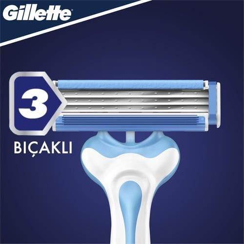 Gillette Blue3 Cool Kullan At Tıraş Bıçağı 6lı