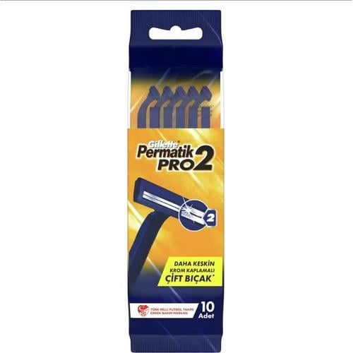 Gillette Gilette Permatik Pro2 Çift Bıçak 10 Adet