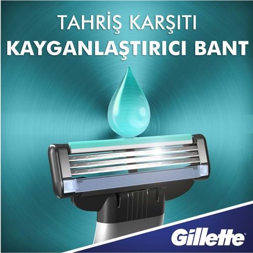 Gillette Mach-3 Makina +5 Yedek (Yeni)
