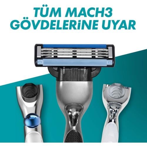 Gillette Mach3 Yedek Tıraş Bıçağı 8li