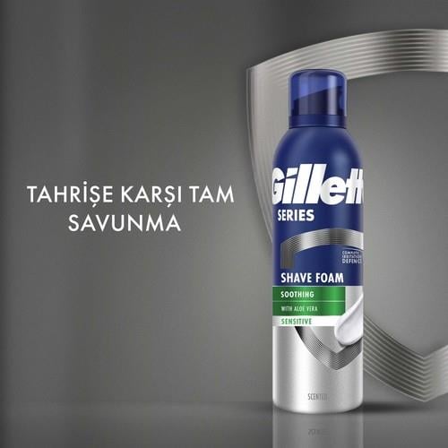 Gillette Series Tıraş Köpüğü Rahatlatıcı 200 ml