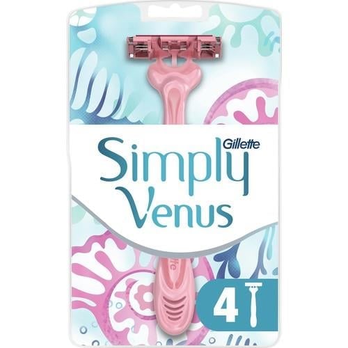 Gillette Simply Venüs 3 Kullan At Tıraş Bıçağı 4lü