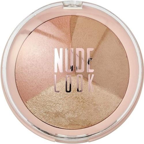 Golden Rose Baked Trio Yüz Pudrası – Nude Tonlarda, Doğal Işıltı ve Canlı Görünüm Sunan Yüksek Pigmentli Profesyonel Makyaj Pudrası