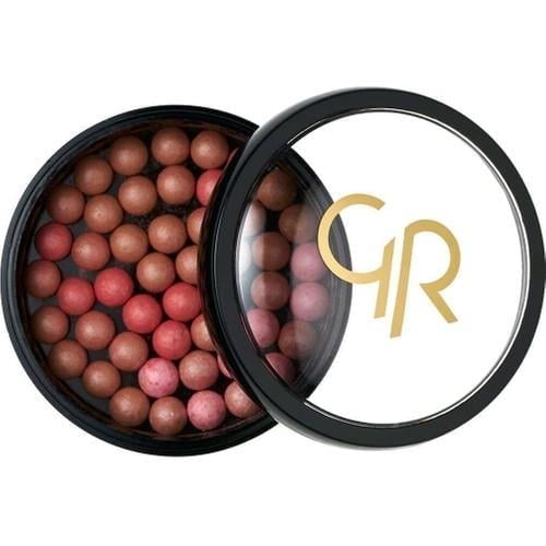 Golden Rose Ball Blusher No: 01 Appricot - Top Allık – 8691190066239 Pembe Kahverengi Tonlar