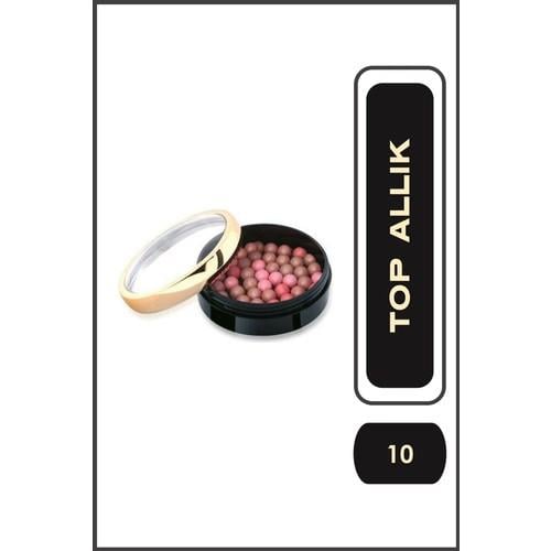 Golden Rose Ball Blusher No: 01 Appricot - Top Allık – 8691190066239 Pembe Kahverengi Tonlar