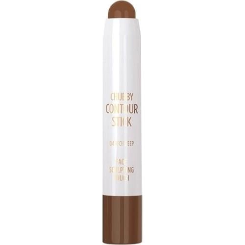 Golden Rose Chubby Contour Stick No:04 Rich Deep Doğal Görünüm Yüz Kontürü ve Cilt Tonu Dengeleyici