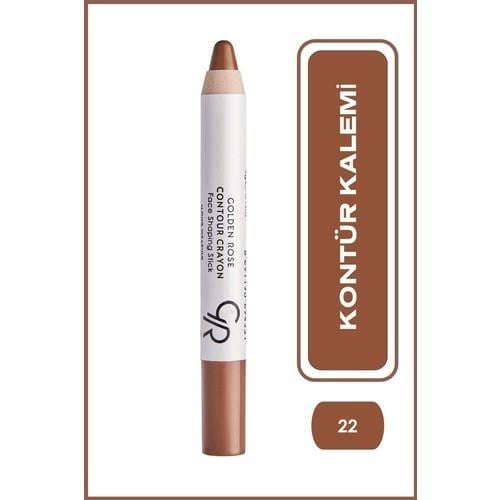Golden Rose Contour Crayon No: 22 Deep Brown - Kontür Kalemi