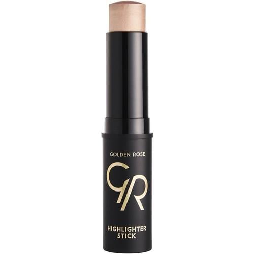 Golden Rose Highlighter Stick Bright Gold 01 4,5 g – Yumuşak Dokulu, Kolay Sürülür Işıltılı Aydınlatıcı