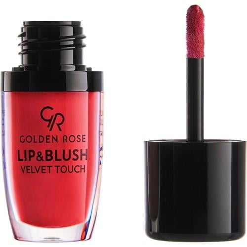 Golden Rose Lip & Blush Velvet Touch No: 06 Real Red - Ruj & Allık - 8691190762063