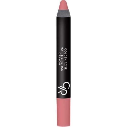 Golden Rose Matte Lipstick Crayon No: 22 Cotton Pink - Mat Kalem Ruj - 8691190903220