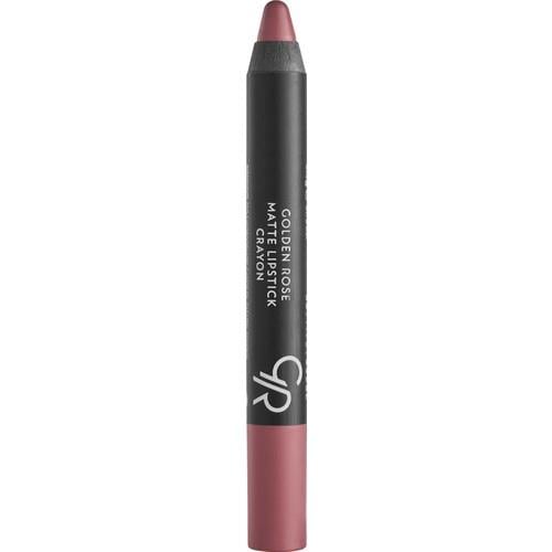 Golden Rose Matte Lipstick Crayon No: 22 Cotton Pink - Mat Kalem Ruj - 8691190903220