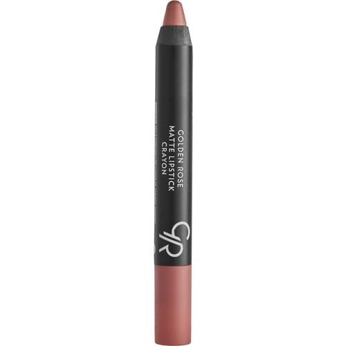 Golden Rose Matte Lipstick Crayon No: 26 Milky Coffee - Mat Kalem Ruj - 8691190903268