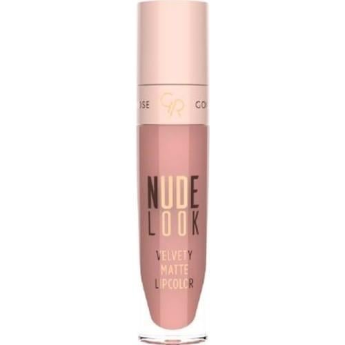 Golden Rose Nude Look Velvety Matte Lipcolor No: 03 Rosy Nude - Likit Mat Ruj - 8691190967468