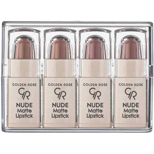 Golden Rose Nude Matte Lipstick Mini Mix - 8691190420253