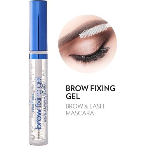 Golden Rose Şeffaf Kaş ve Kirpik Sabitleyici Maskara 9 ml – Özel Fırça ile Doğal ve Uzun Süre Besleyici Etki