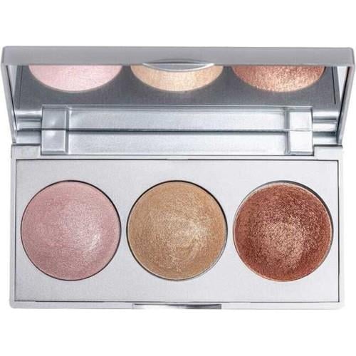 Golden Rose Strobing Likit Aydınlatıcı Palet – Pembe, Altın, Bronz Tonlarda Işıltılı ve Aydınlık Makyaj Etkisi