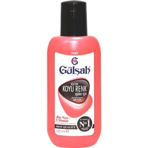 Gülşah Aseton Koyu Renk Ojeler Için Pembe 125 ml
